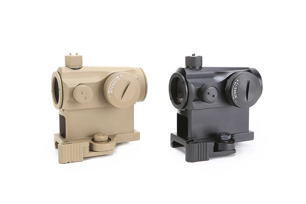 T1 точка зрения мини 1X24 Rifescope боковая иллюминация снайпер красный зеленый точка зрения с Quick Release Red Dot Сфера 20 мм Rali крепление
