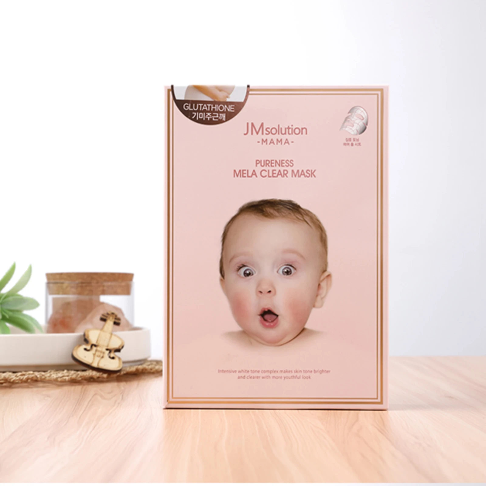 10 шт./кор. JM раствор Mama Pureness мела ясное Отбеливание/маска для лица для беременных женщин