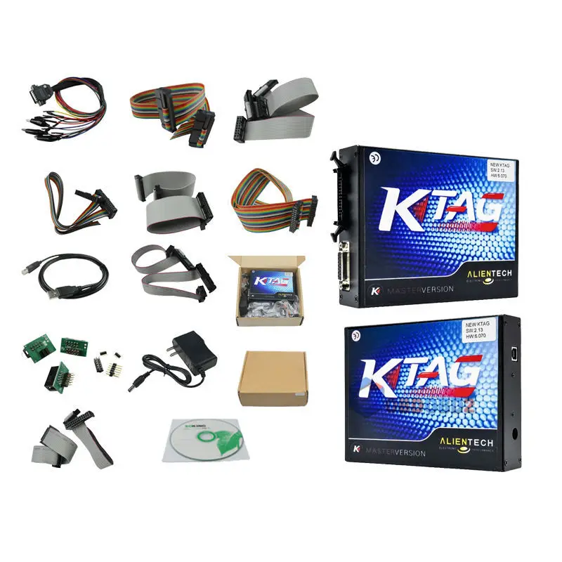 Полный комплект FGTECH V54 Galletto 4 Master + Kess V2 V2.30 KTAG V6.070 K ярлык K-TAG V2.13 без токов |