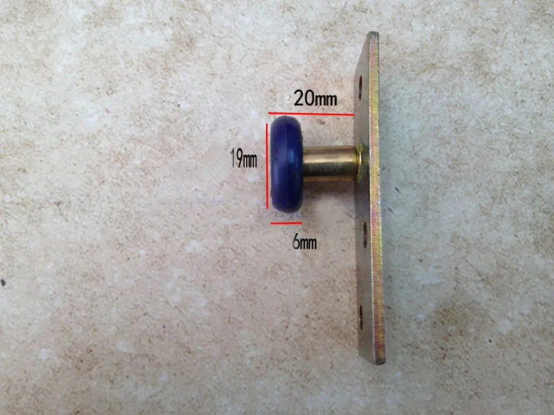 Складные двери фурнитура части ультра гладкой глушителей нейлон шкив