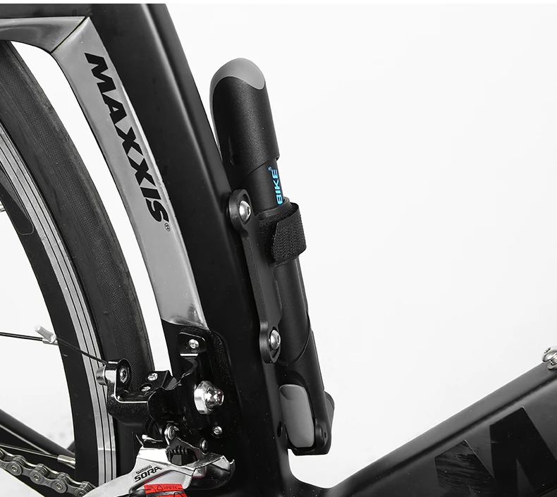 INBIKE MINI Портативный насос для велосипеда с манометром Велосипедный насос дорожный велосипед MTB Надувное высокопрочного сплава велосипедов воздушный насос 20 см