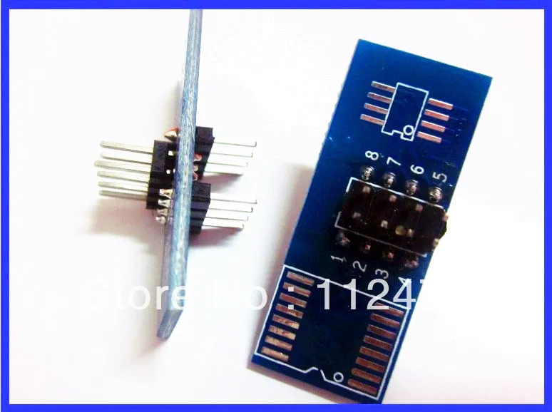Бесплатная доставка! Программист Тестирование EEprom клип SOIC8 зажим с кабелем для