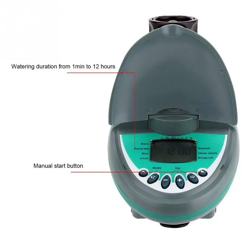 Цифровой таймер для полива сада автоматический электронный воды домашний