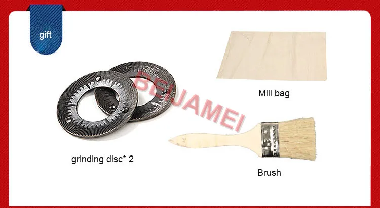 Коммерческий зерношлифовальный станок JamieLin зернодробилка мука фрезерный