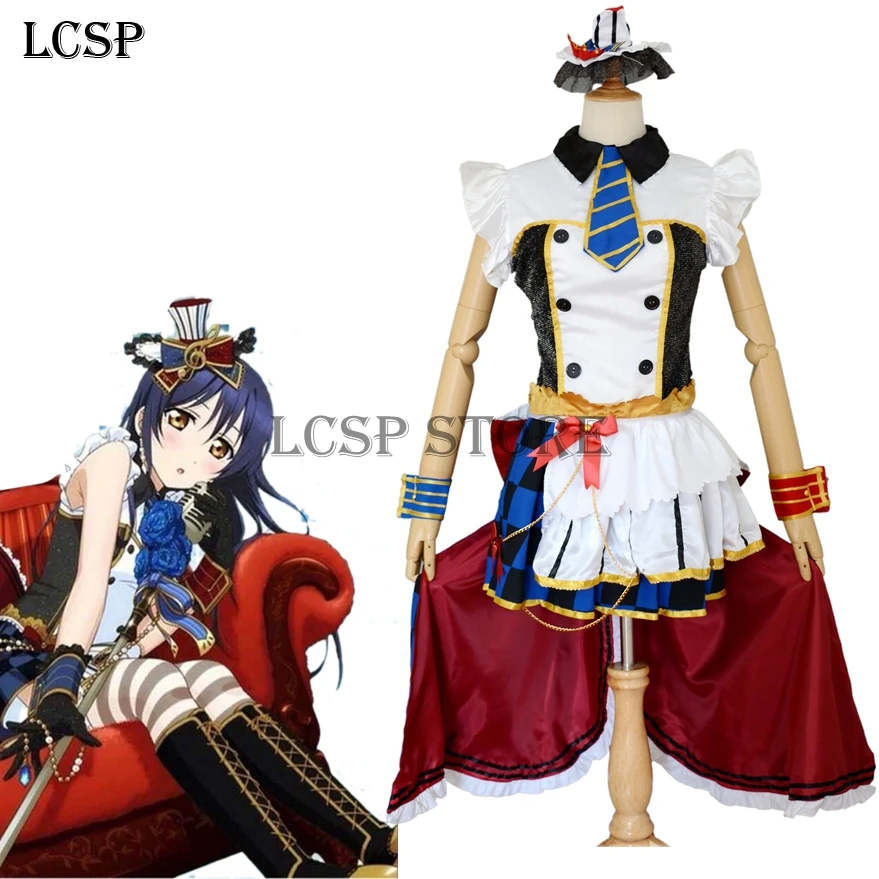 LCSP LoveLive Maid бодрствование Сонода Umi Косплей Костюм японский аниме Love Live все