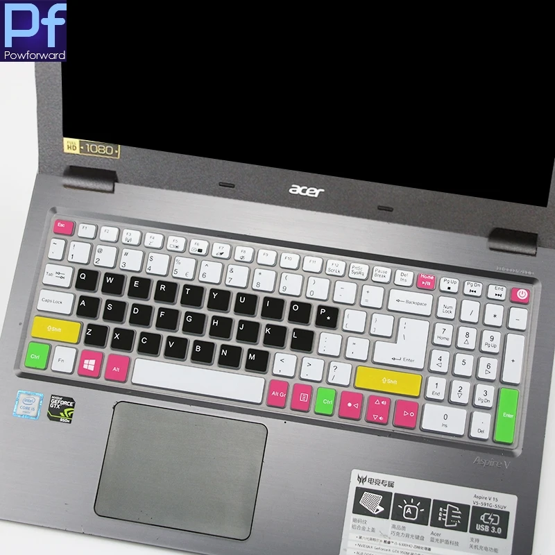 Чехол для клавиатуры acer Aspire E 15 E5 574G 575(G) 576G/Aspire 3 A315-21 A315-31/Aspire 5 A515-51(G) A515-52 A515-52G 15,6