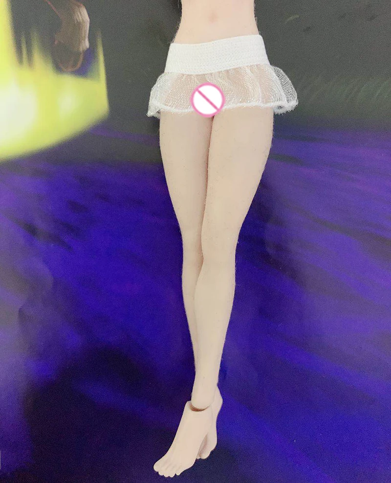 

Hot short skirt 1/12 Scale Accessory Sexy Black /white Dress skirt Model For 6'' TBLeague PHMB2018 Seamless Body