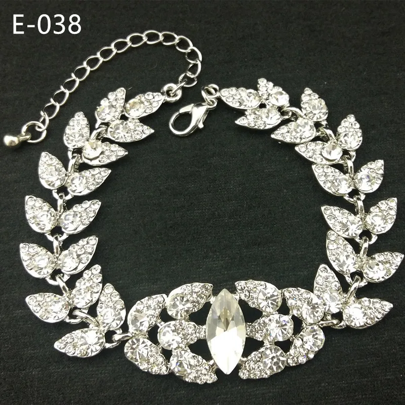 Европейский стиль преувеличены невесты Дисплей Браслет оставляет широкий