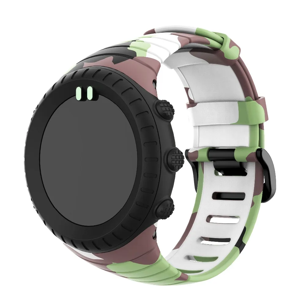 Спортивный силиконовый ремешок для часов Suunto Core Смарт-часы Замена абсолютно высококачественный браслет ремешок для часов умные аксессуары