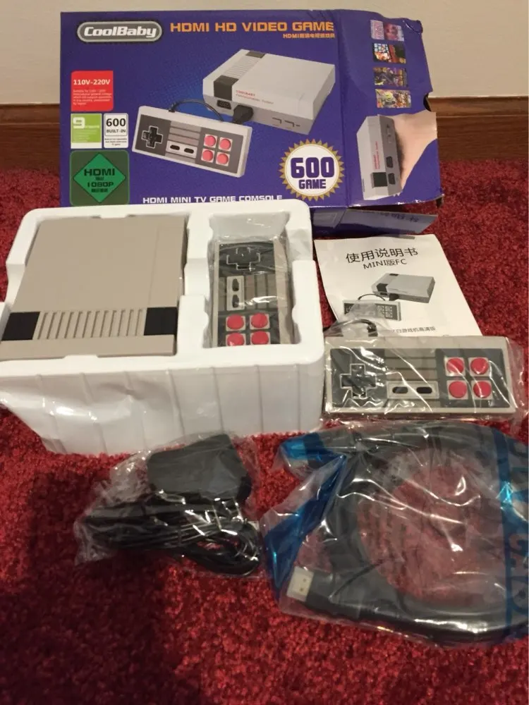 HDMI/AV выход Ретро Классический Ручной игровой плеер ТВ Видео игровая консоль