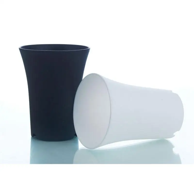 1 шт. пластиковые круглые горшки для суккулентов Цветочные плантаторы домашнего