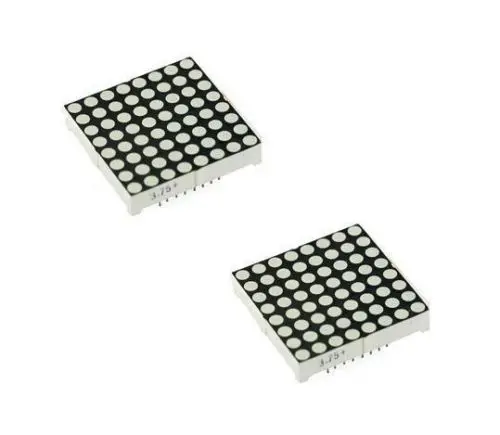 

10 pcs 8x8 8*8 Mini Dot Matrix LED Display Red Common Anode Digital Tube 16-pin 20mmx20mm 1.9mm DIY Electronic Kit For Arduino