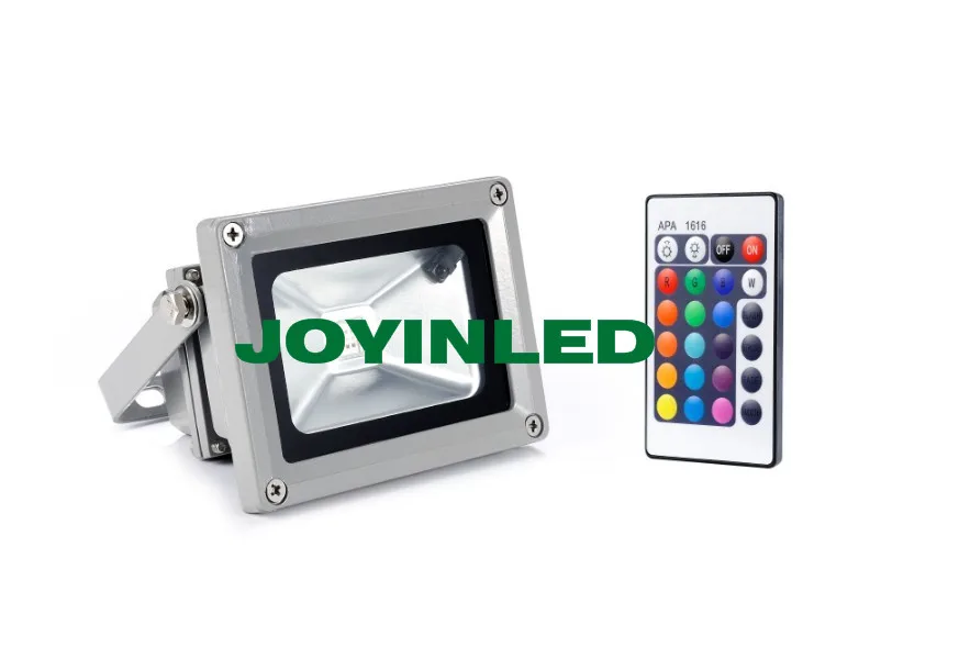 10 шт. мощные светодиодные RGB прожекторы Вт дистанционное управление светодиодный