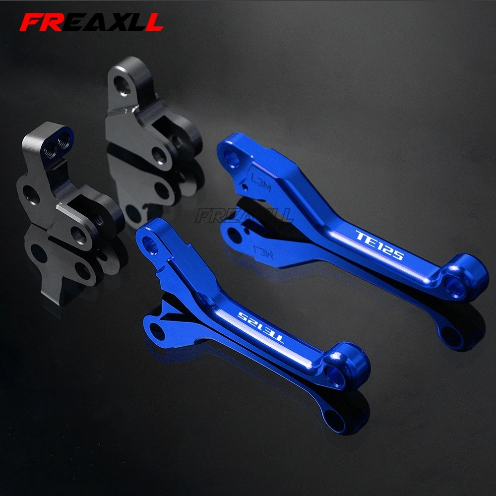 For HUSQVARNA TE125 TE 125 2014 2015 2016 Accessories CNC Aluminum Levers Motorcycle Pivot Dirt Bike Brake Clutch Handles | Автомобили и