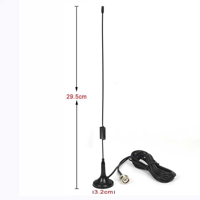 10PCS HYS Walkie Talkie BNC Antenna 30CM dual band VHF/UHF 144/430MHz Dual Band antenna Ham Two Way Radio UT-102UV | Мобильные