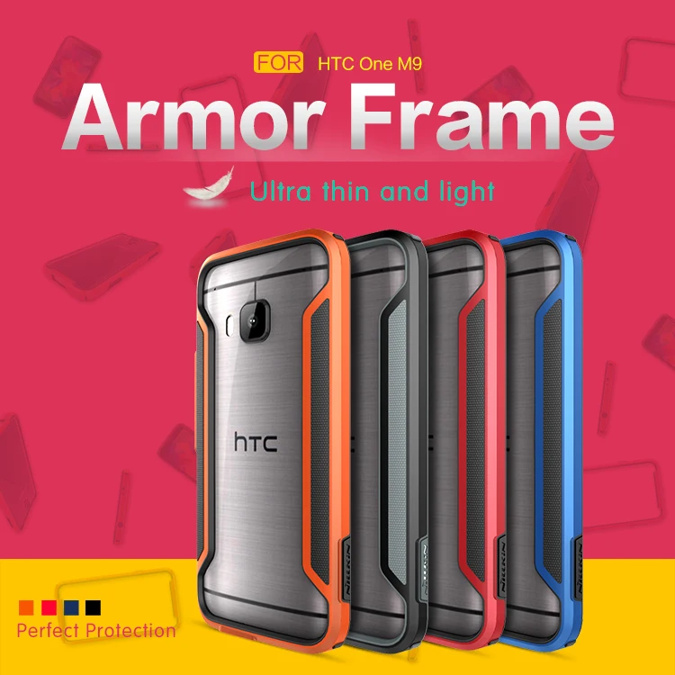 Чехол для телефона серии Nillkin Armor Border чехол бампер HTC One M9 Сверхтонкий в роскошном