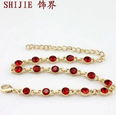 браслет на ногу Модные Аксессуары розовое золото Босиком Сандалии ножные для