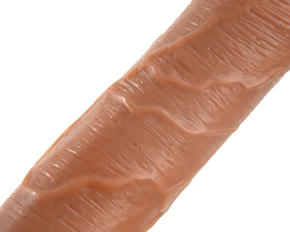 Реалистичный фаллоимитатор FAAK прозрачная текстура крови маленький пенис