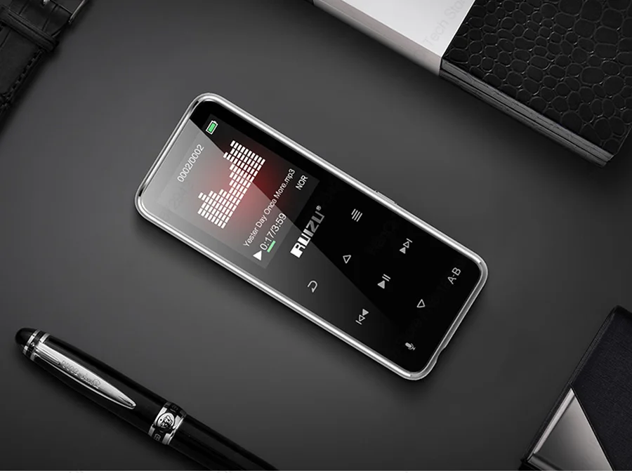 Bluetooth MP3-плеер RUIZU X16 8G Flac музыкальный плеер со встроенным динамиком поддержка fm-радио Запись видео электронная книга шагомер