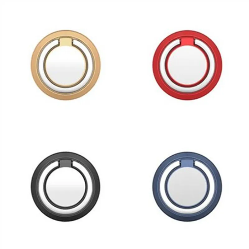 360 градусов головы собаки круг кольцо держатель мобильного телефона Lazy Car Magnet