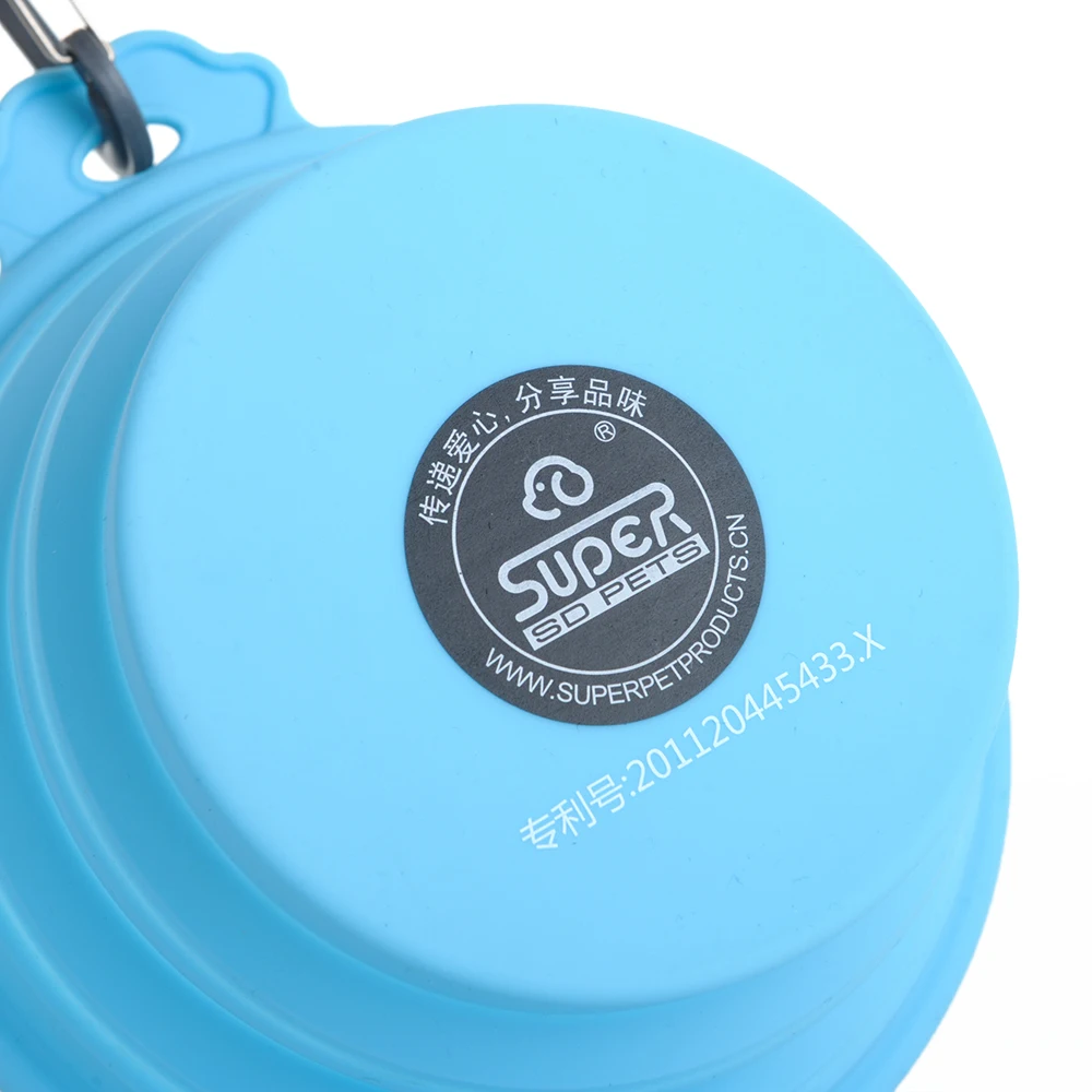 HOOPET новый список Pet Товары для собак Силиконовый складной чаша из Портативный