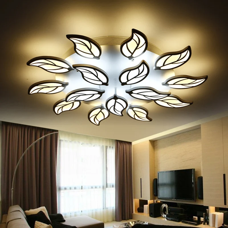 Лист акриловый светодиодный потолочный светильник современный Гостиная Спальня