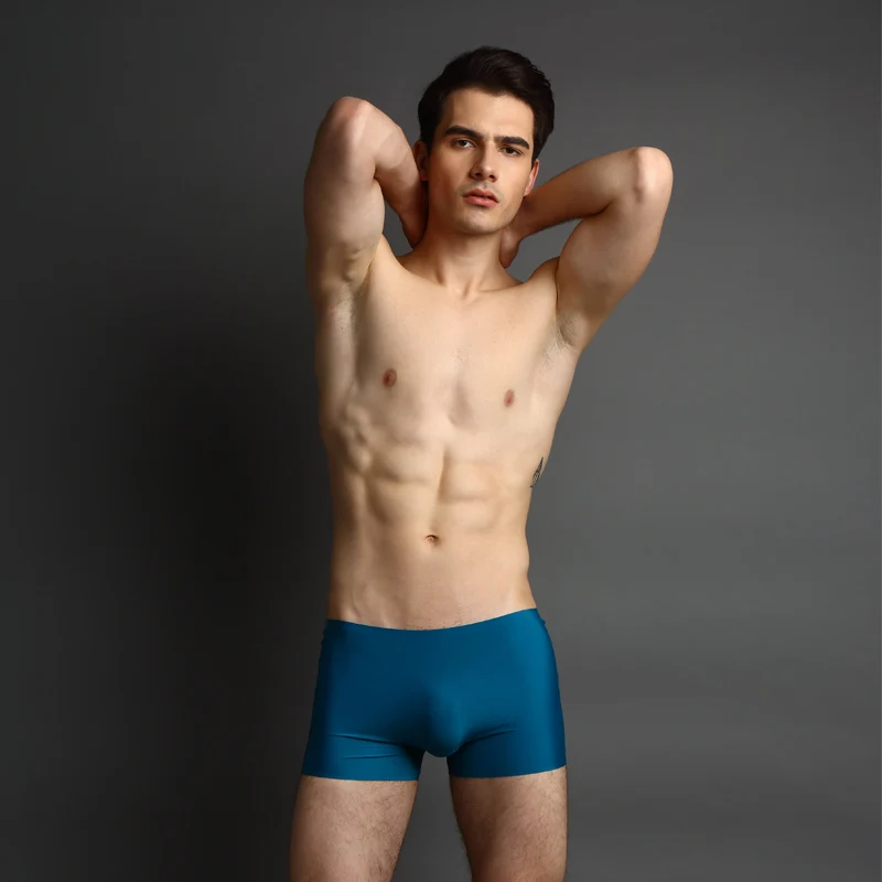 Модные мужские боксеры 2018 сексуальное нижнее белье для мужчин шорты из спандекса