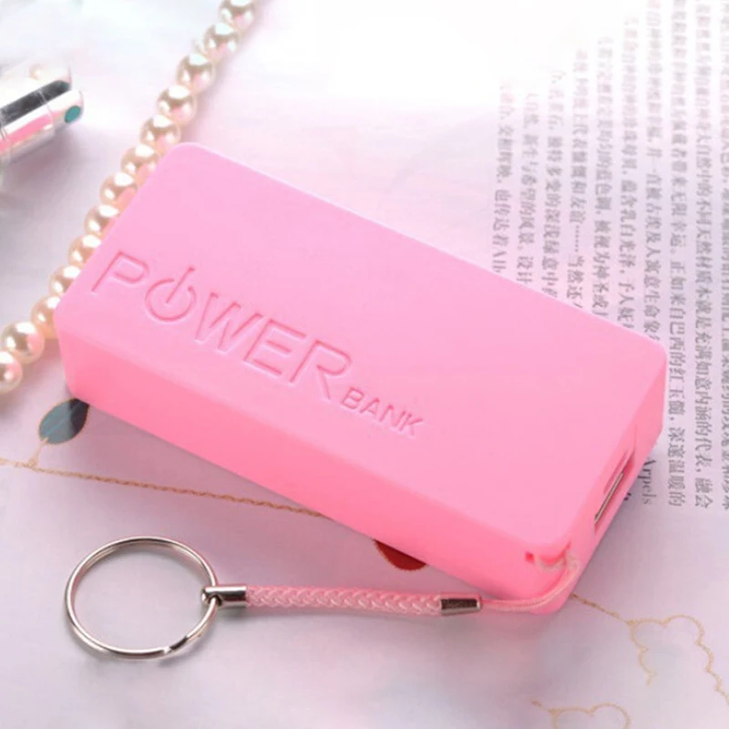 Fashion Brand 5600mAh 2X 18650 USB Power Bank Battery Charger Case DIY Box For iPhone Sumsang SmartPhone Cellphone Factory Price | Мобильные