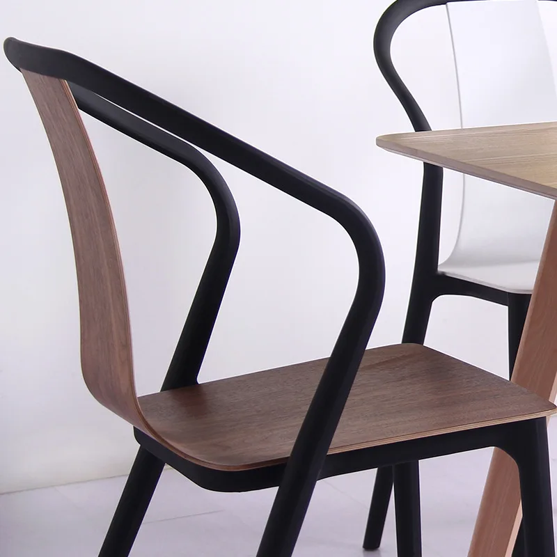 Modern Minimalist Home Furniture Creative Plastic Chair Nordic INS Outdoor Casual Restaurant Conference Personality Office Chair