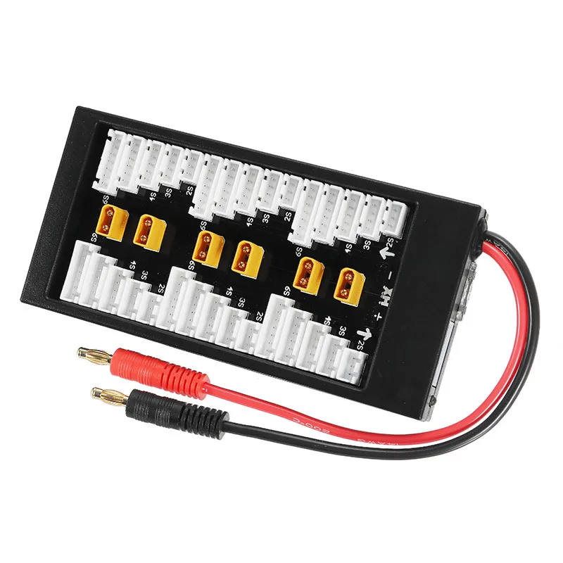 Бесплатная доставка штепсельная вилка Amass XT30 2S 6S 40A Lipo батарея параллельная