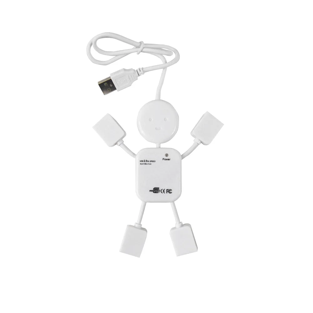 4 портовый Суперскоростной usb хаб 2 0 разветвитель периферийные устройства для