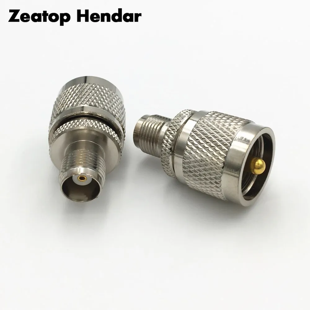 1 шт. латунный UHF PL259 штекер PL 259 разъем к TNC Гнездовой RF коаксиальный прямой
