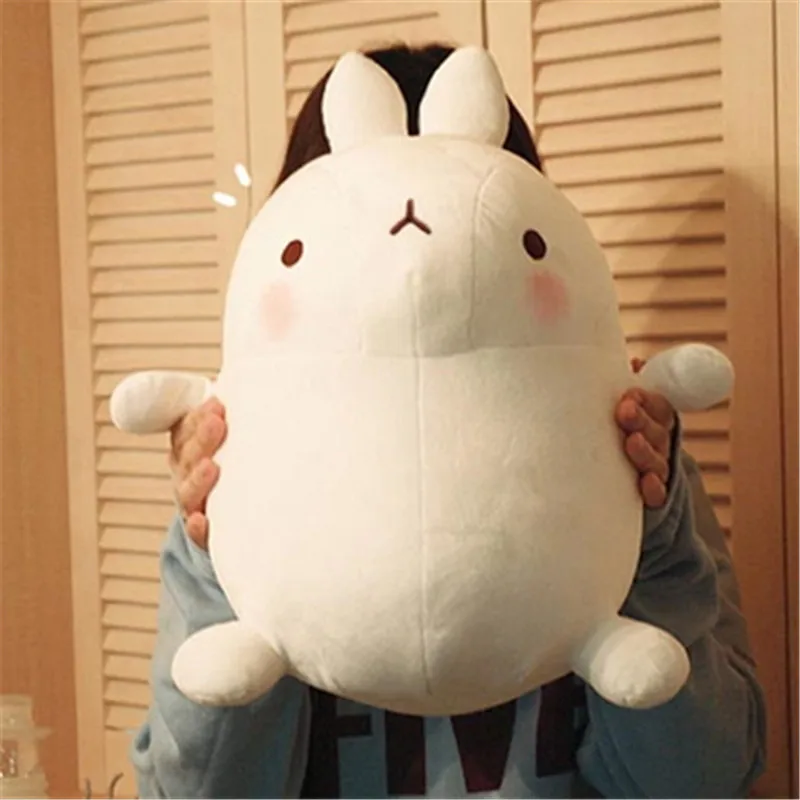 1 шт. модный мультяшный милый аниме кролик Molang плюшевая игрушка подушка картофель
