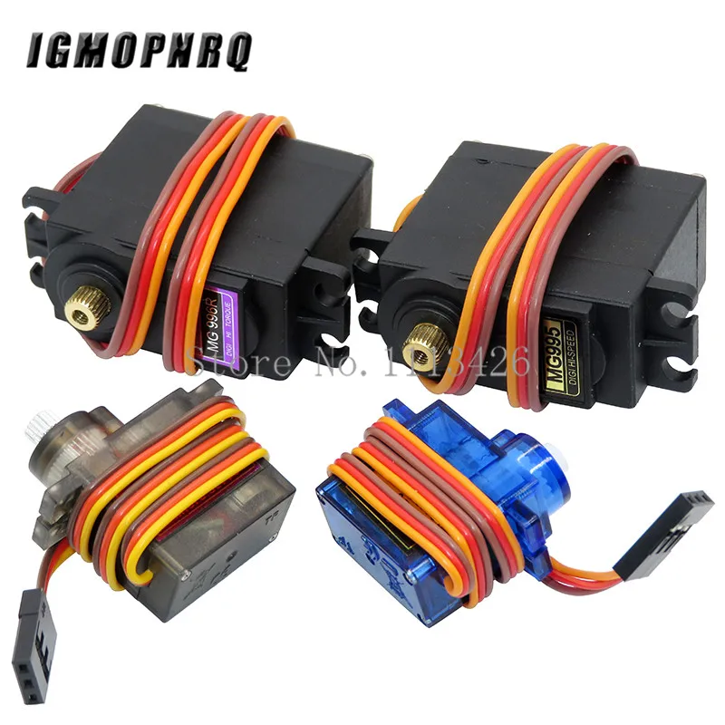 

SG90 MG90S MG995 MG996 Servo Metal Gear for Model Helicopter Boat For Arduino UNO DIY