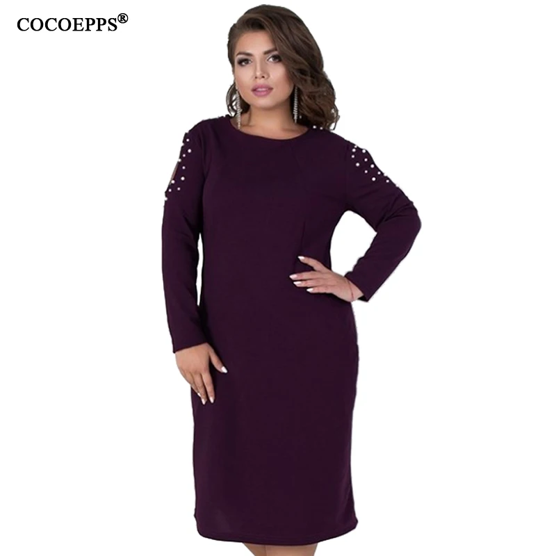 5XL 6XL 2019 зимнее женское платье большого размера весеннее зеленое повседневное