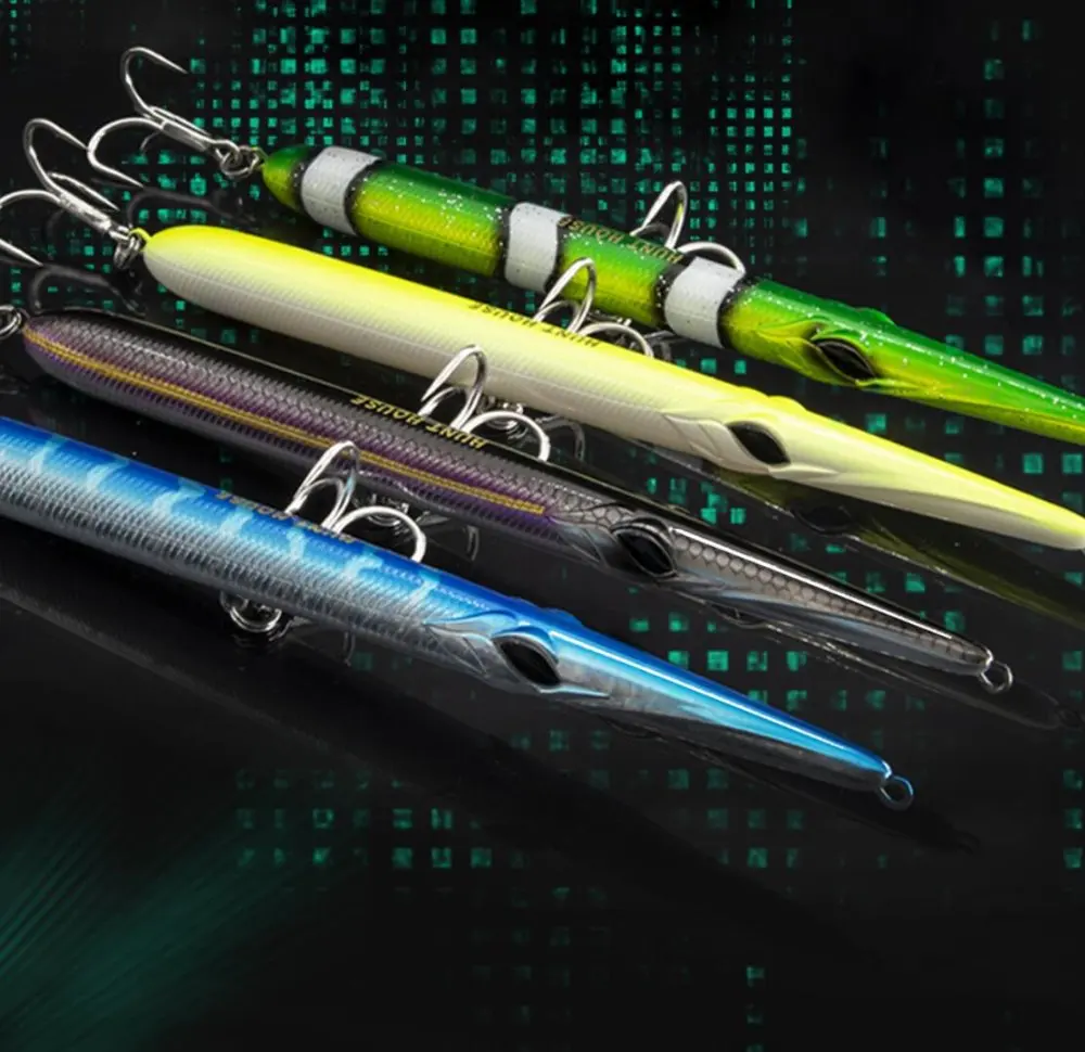Hunthouse stylo Рыболовная Приманка 5 шт./лот карандаш 205 мм 31/36 г длинный Литой липкая