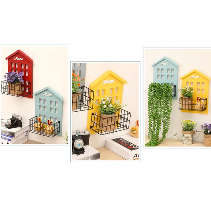 2017 деревянные винтажные стеллажи для хранения Настенная декоративная коробка