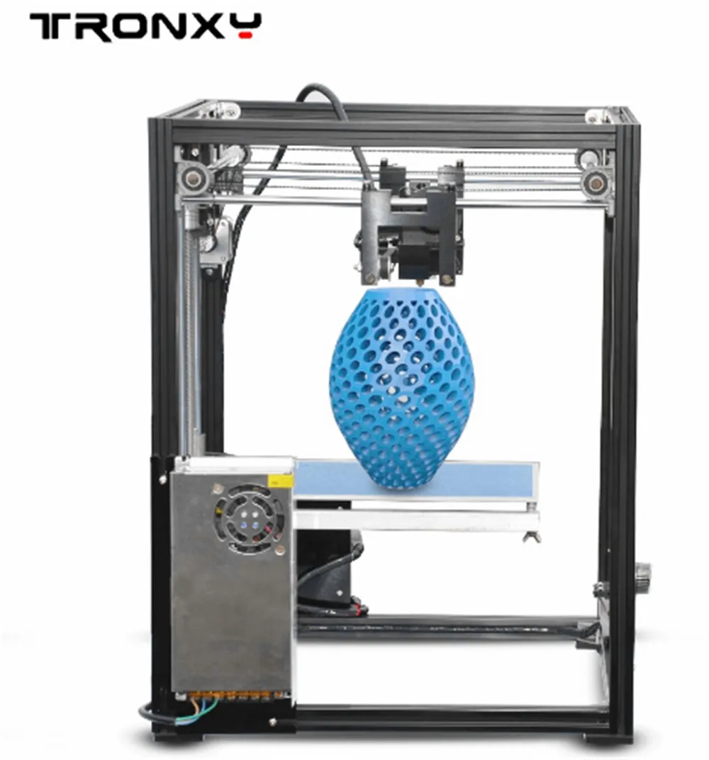 Оригинальный Tronxy X5 алюминиевые профили box 3D принтеры DIY kit из металла FDM технологии