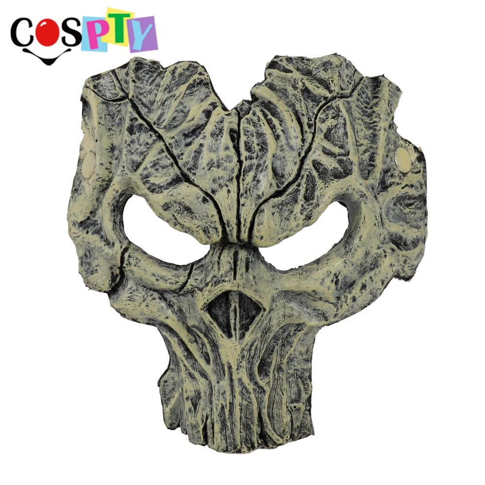 Cospty Day of The Dead Carnaval Dia De Los Muertos Overlord страшная маска на Хэллоуин из полиуретановой пены для сжигания человека, рыцаря смерти, черепа