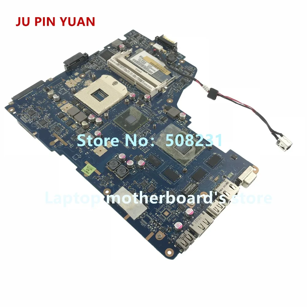 Ju pin yuan для Toshiba Satellite A660 A665 ноутбук серии Материнская плата для ноутбука K000104390 LA-6062P полностью протестирована