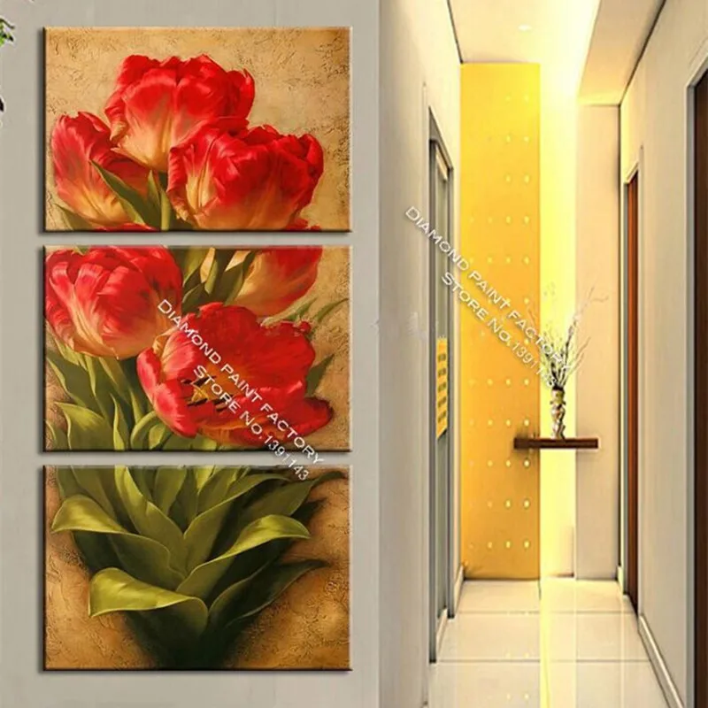 Горячая продажа поделки Алмазная вышивка цветок ремесло 3d Diy картина для