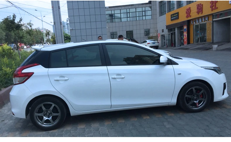 Спойлер для Toyota Yaris YarisL задний спойлер из АБС пластика L 2014 2016|rear spoiler|spoiler for toyotacar