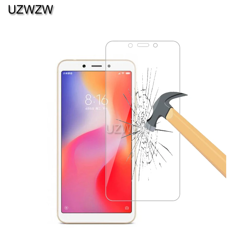 2 шт 2.5D Премиум Закаленное стекло для Xiaomi Redmi 6 защитная пленка для экрана для Xiaomi Redmi 6 Redmi6 стекло
