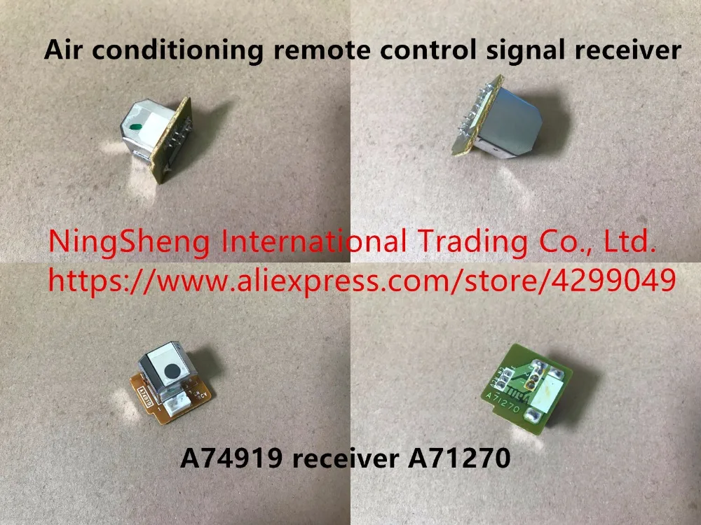 

Original new 100% air conditioning remote control signal receiver A74919 receiver A71270 connector