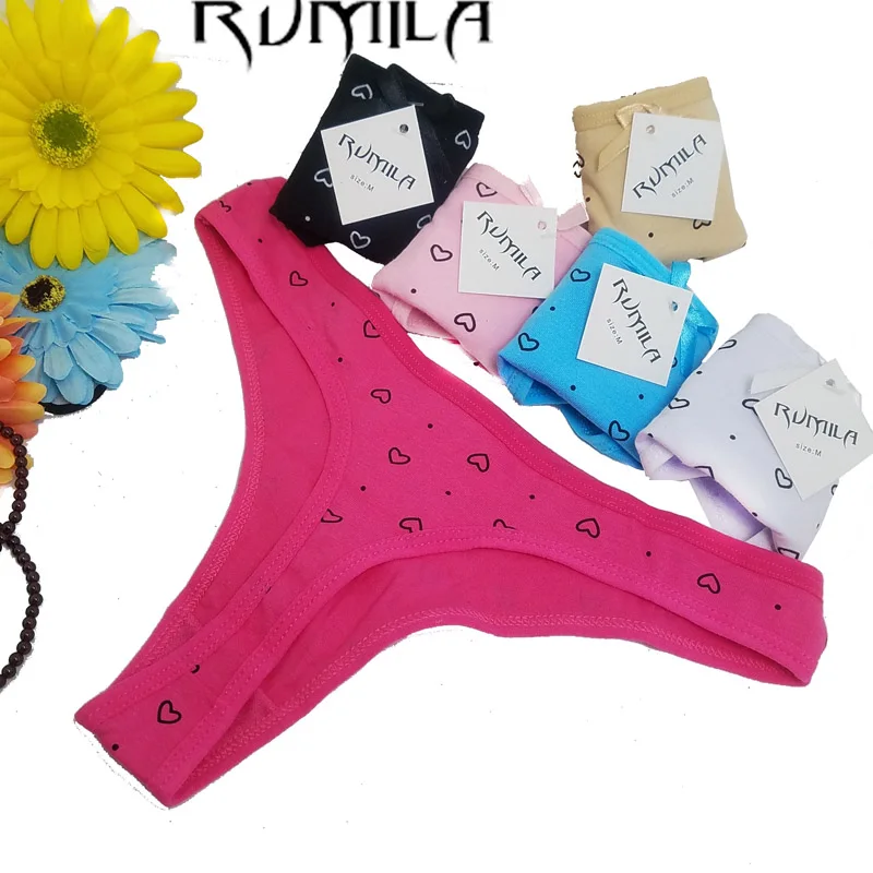 1 шт. женские хлопковые трусы стринги с сердечками|womens underwear lingerie|underwear lingeriethong women |