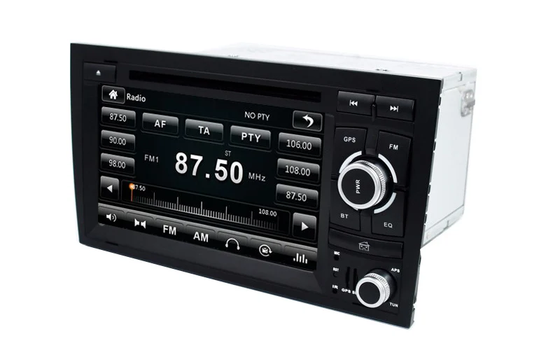 2din автомобильный DVD GSP Navi для Audi A4 GPS (2002 2008) S4/RS4/8E/8F/B9/B7 с Bluetooth Радио RDS CAN шина