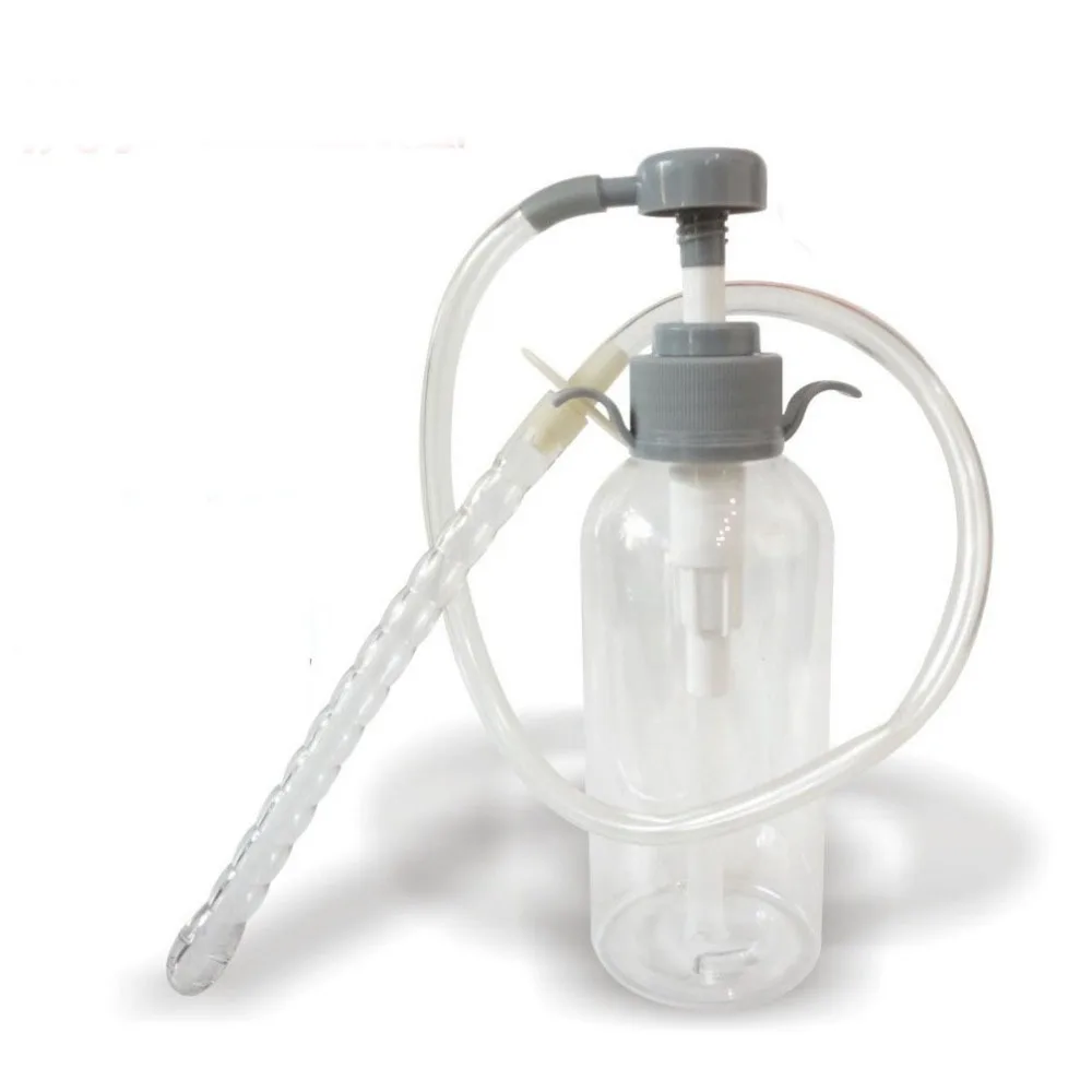 Горячая Распродажа 300 мл Анальный Душ Мойка под давлением очистка анальной