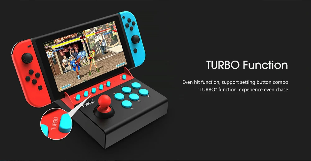 IPega PG-9136 аркадный джойстик для Nintendo Switch Plug& Play single Rocker Управление проводной джойстик Нинтендо переключатель игровой консоли
