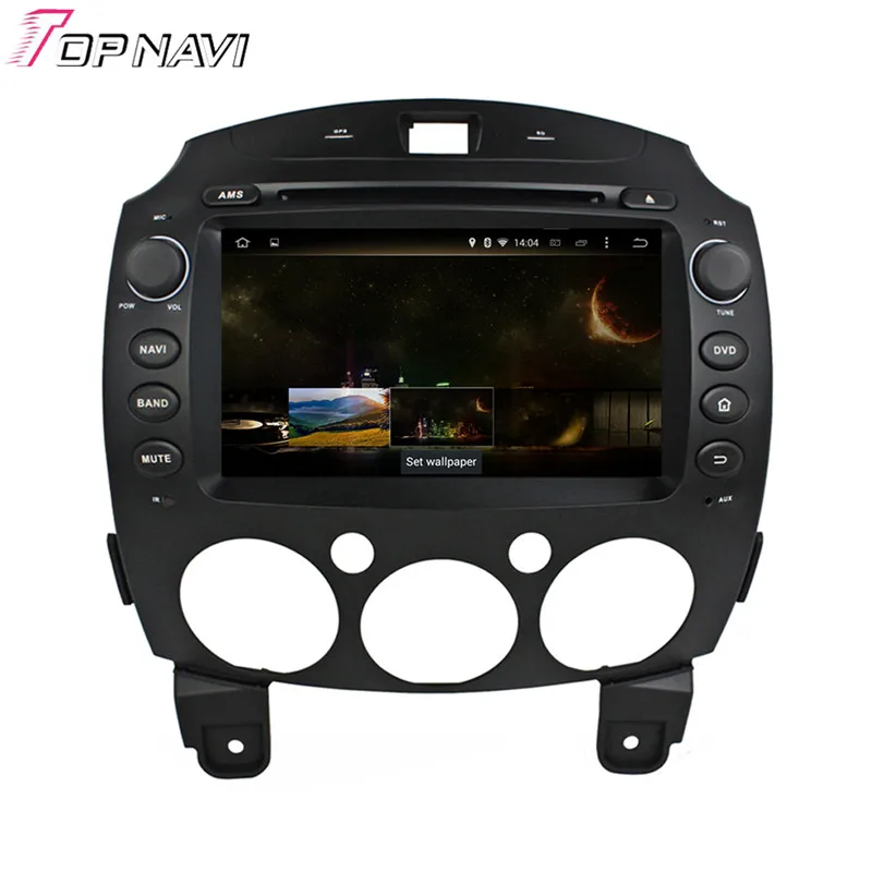 Topnavi 8 ''Восьмиядерный 4 ГБ Android 6 0 Автомобильный видео плеер Авто аудио DVD ПК