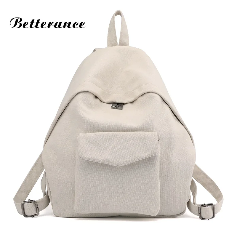 2018 Betterance женский холщовый рюкзак kadin sirt cantasi школьный ранец сумки mochila feminina sac